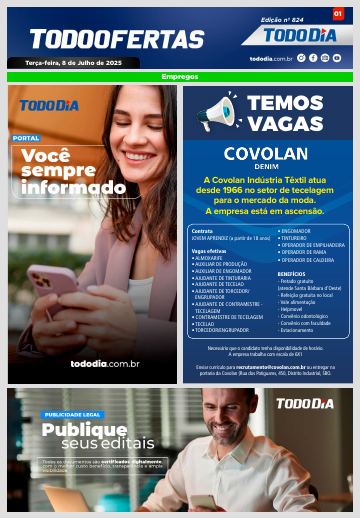 Capa: Todo Ofertas – Edição nº 824