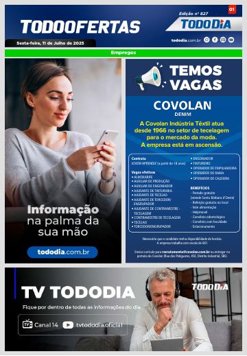 Capa: Todo Ofertas – Edição nº 827