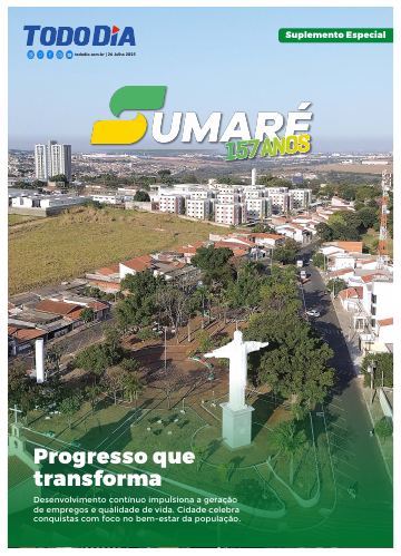 Capa: Sumaré, 157 anos!