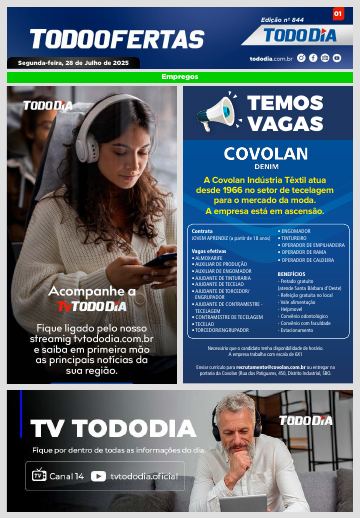 Capa: Todo Ofertas – Edição nº 844