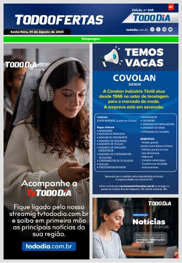 Capa: Todo Ofertas – Edição nº 848