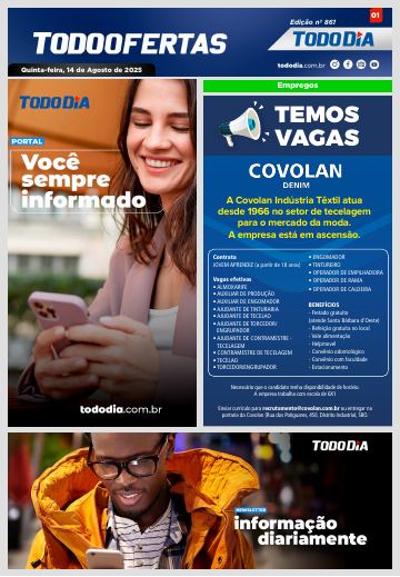 Capa: Todo Ofertas – Edição nº 861