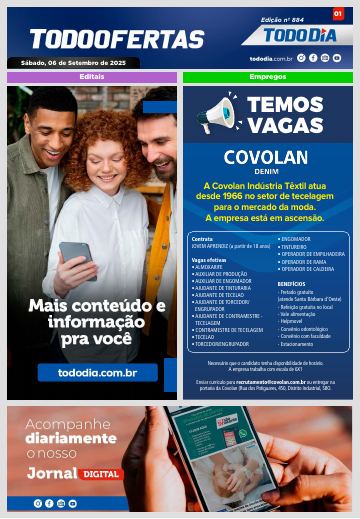 Capa: Todo Ofertas – Edição nº 884
