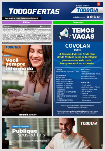 Capa: Todo Ofertas – Edição nº 894