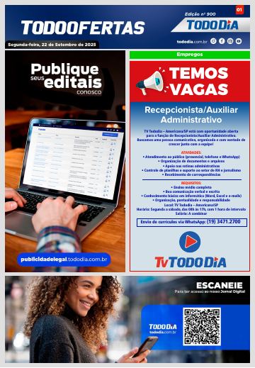 Capa: Todo Ofertas – Edição nº 900