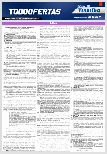 Capa: Todo Ofertas – Edição nº 901