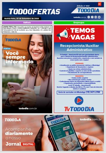 Capa: Todo Ofertas – Edição nº 903