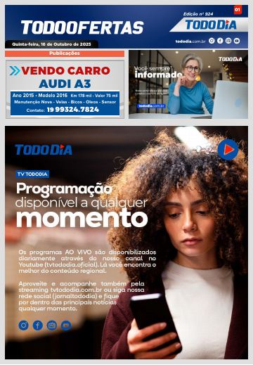 Capa: Todo Ofertas – Edição nº 924