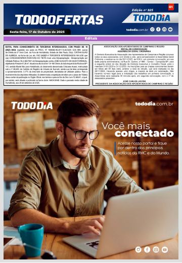 Capa: Todo Ofertas – Edição nº 925