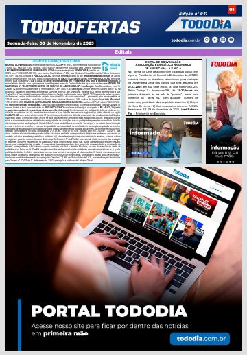 Capa: Todo Ofertas – Edição nº 941