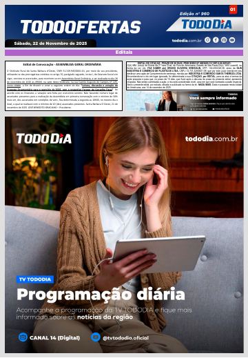 Capa: Todo Ofertas – Edição nº 960