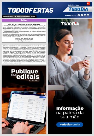 Capa: Todo Ofertas – Edição nº 964
