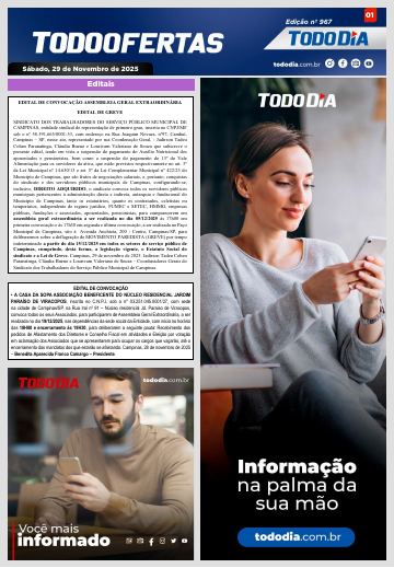 Capa: Todo Ofertas – Edição nº 967