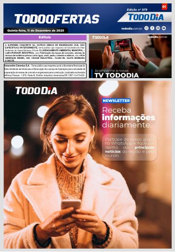Capa: Todo Ofertas – Edição nº 979