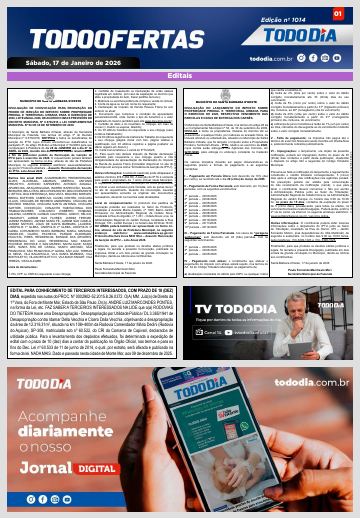 Capa: Todo Ofertas – Edição nº 1014