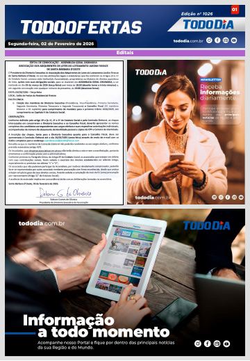 Capa: Todo Ofertas – Edição nº 1026