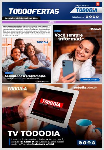 Capa: Todo Ofertas – Edição nº 1027