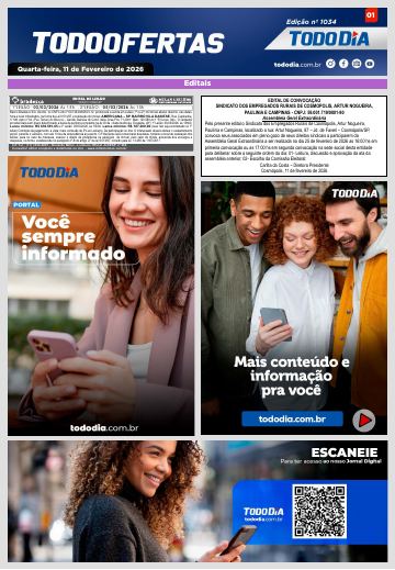 Capa: Todo Ofertas – Edição nº 1034