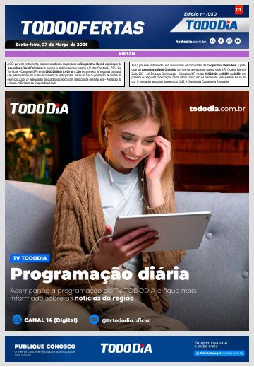 Capa: Todo Ofertas – Edição nº 1050
