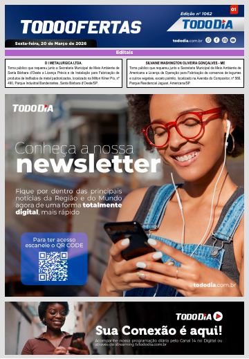 Capa: Todo Ofertas – Edição nº 1062