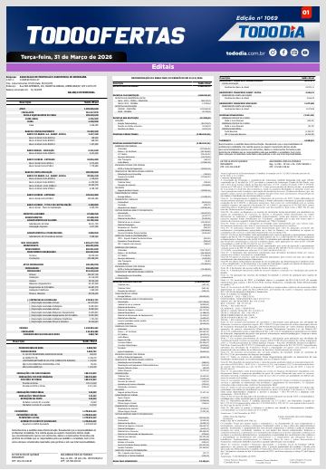 Capa: Todo Ofertas – Edição nº 1069