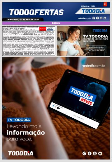 Capa: Todo Ofertas – Edição nº 1071