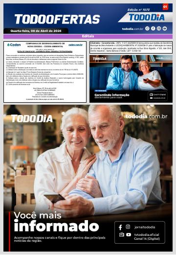 Capa: Todo Ofertas – Edição nº 1073