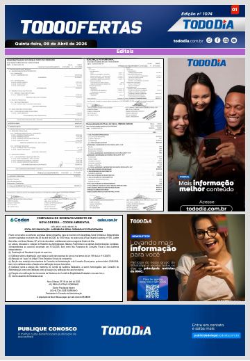 Capa: Todo Ofertas – Edição nº 1074