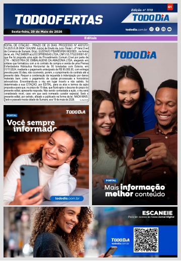 Capa: Todo Ofertas – Edição nº 1110