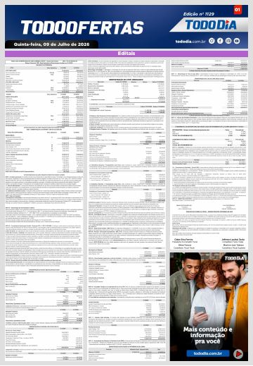 Capa: Todo Ofertas – Edição nº 1129