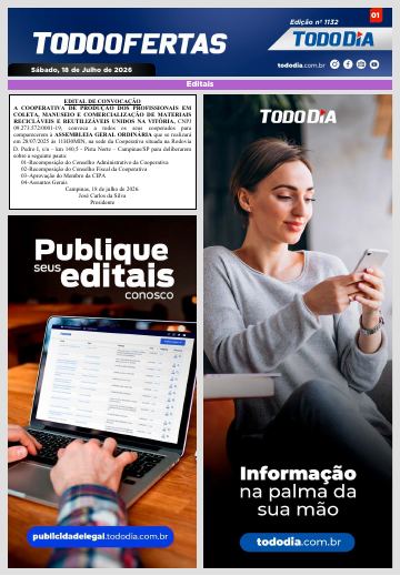 Capa: Todo Ofertas – Edição nº 1132