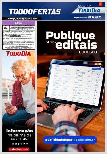 Capa: Todo Ofertas – Edição nº 1149