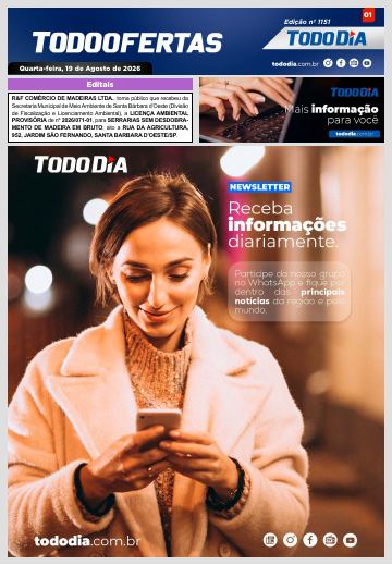 Capa: Todo Ofertas – Edição nº 1151