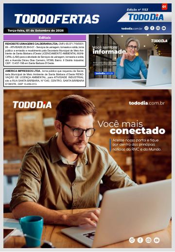 Capa: Todo Ofertas – Edição nº 1153