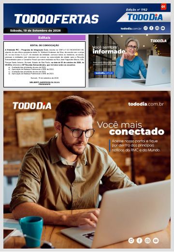 Capa: Todo Ofertas – Edição nº 1162
