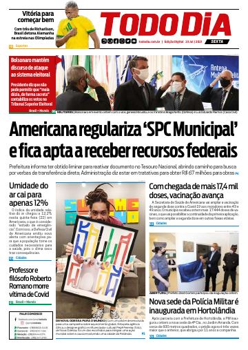 Capa: Edição 8833