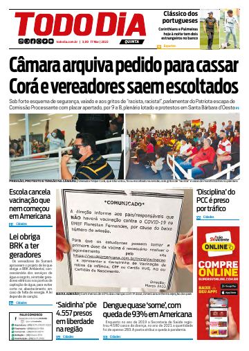 Capa: Edição 9033