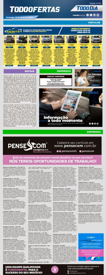 Capa: Todo Ofertas - Edição 60