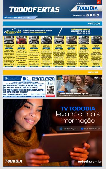 Capa: Todo Ofertas - Edição nº 71
