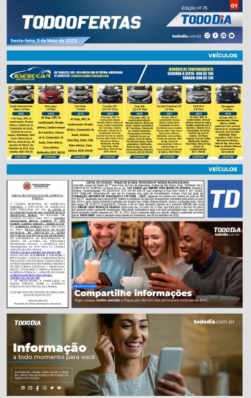 Capa: Todo Ofertas - Edição nº 76
