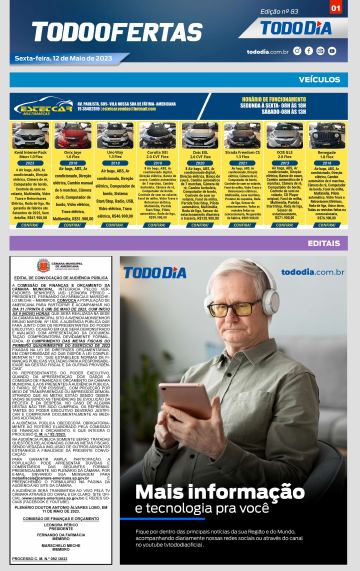 Capa: Todo Ofertas – Edição nº 83
