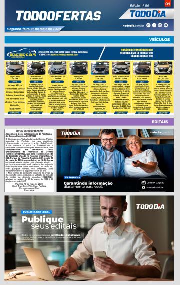 Capa: Todo Ofertas – Edição nº 86