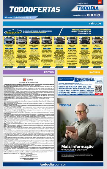 Capa: Todo Ofertas - Edição nº 91