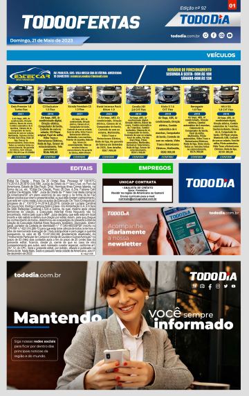 Capa: Todo Ofertas - Edição nº 92