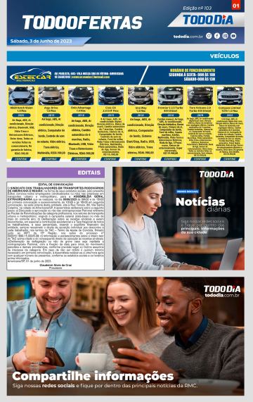 Capa: Todo Ofertas – Edição nº 103