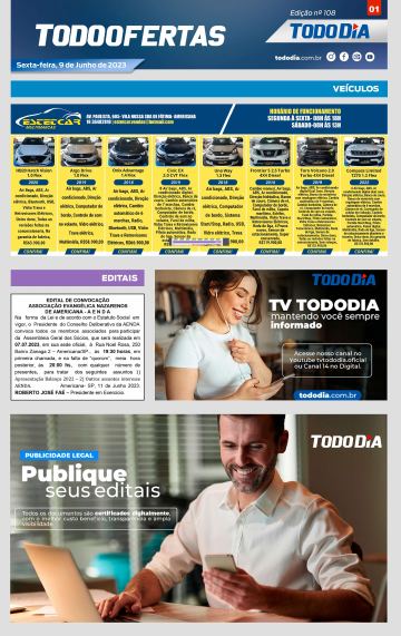 Capa: Todo Ofertas – Edição nº 108