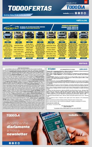 Capa: Todo Ofertas – Edição nº 112