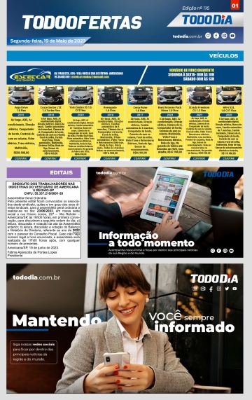 Capa: Todo Ofertas – Edição nº 116