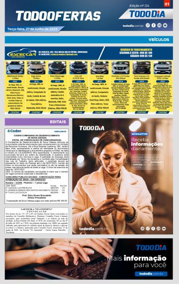 Capa: Todo Ofertas – Edição nº 124