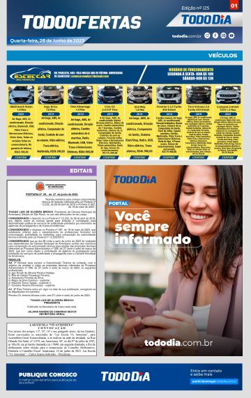 Capa: Todo Ofertas – Edição nº 125
